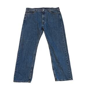 Levis 505 Jeans Mens Sz 40x30 Blue Regular Fit Straight Leg 100% Cotton Classic